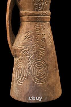 Hand drum, traditional instrument, papua new guinea, oceanic art, tribal art