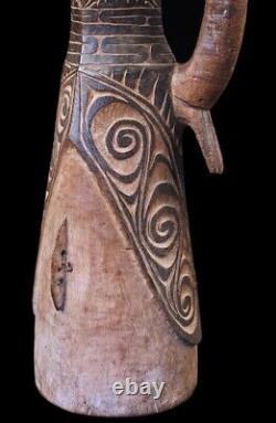 Hand drum, traditional instrument, papua new guinea, oceanic art, tribal art