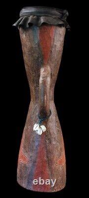 Hand drum, traditional instrument, papua new guinea, oceanic art, tribal art