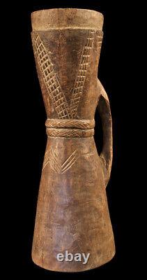 Hand drum, traditional instrument, papua new guinea, oceanic art, tribal art