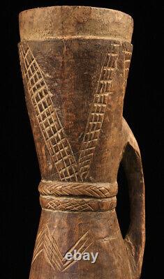 Hand drum, traditional instrument, papua new guinea, oceanic art, tribal art