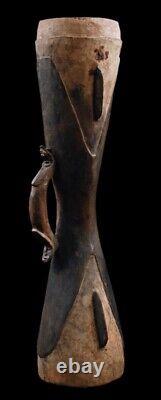 Hand drum, traditional instrument, papua new guinea, oceanic art, tribal art