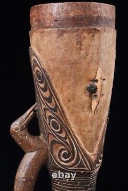 Hand drum, traditional instrument, papua new guinea, oceanic art, tribal art