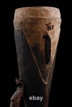 Hand drum, traditional instrument, papua new guinea, oceanic art, tribal art