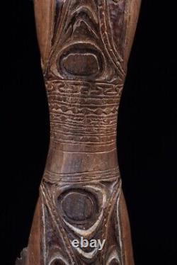 Hand drum, traditional instrument, papua new guinea, oceanic art, tribal art