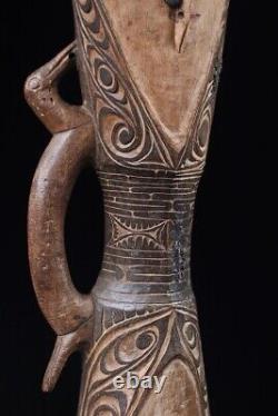 Hand drum, traditional instrument, papua new guinea, oceanic art, tribal art