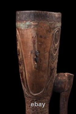 Hand drum, traditional instrument, papua new guinea, oceanic art, tribal art