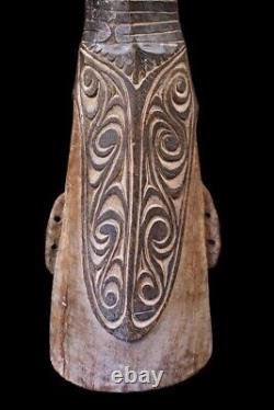 Hand drum, traditional instrument, papua new guinea, oceanic art, tribal art