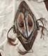 Handmade Papua New Guinea Hand-CarvedWooden Mask with Tassels