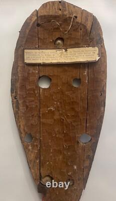 Heart Mask Sepik First Art Oceania Papua New Guinea