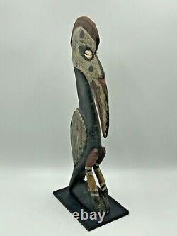 Hornbill Carved Bird Sepik Sculpture Oceanic Tribal Art Papua New Guinea Rare
