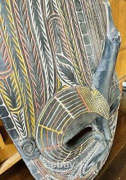 Huge Massive Tribal Mask Oceanic Art Papua New Guinea 1950s