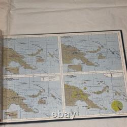 Huge -papua New Guinea Resource Atlas Hardback Book Library Maps Vgc (#fr)