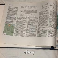 Huge -papua New Guinea Resource Atlas Hardback Book Library Maps Vgc (#fr)