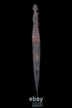 Huon Gulf Bullroarer Papua New Guinea Pre-1940 Dual Spirit Faces