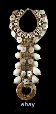 Iatmul Traditional Necklace Made Of Shells From Papua New Guinea 7996