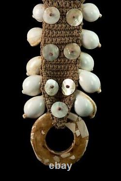 Iatmul Traditional Necklace Made Of Shells From Papua New Guinea 7996