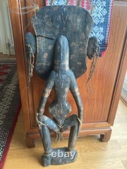 Iatmul wood figure, Sepik Region. Papua New Guinea tribal ancestral art Iatmul wood figure, Sepik Region. Papua New Guinea tribal ancestral art