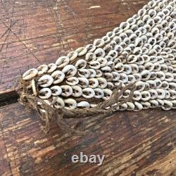 Impressive Old Woven Shell Tribal Head Band Papua New Guinea Oceanic Art