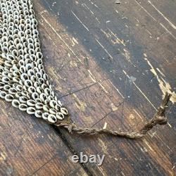 Impressive Old Woven Shell Tribal Head Band Papua New Guinea Oceanic Art
