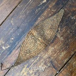 Impressive Old Woven Shell Tribal Head Band Papua New Guinea Oceanic Art