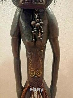 Initiation Figure Mindimbit Village Middle Sepik River Papua New Guinea Antique