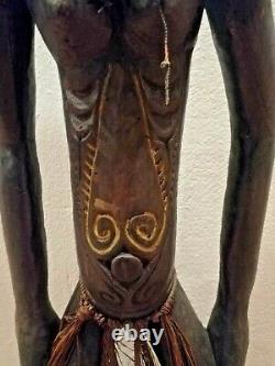 Initiation Figure Mindimbit Village Middle Sepik River Papua New Guinea Antique