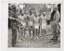 Japanese Prisoners Of War 1944 Papua New Guinea Type 1 Photo POW WWII J16010