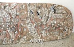 Kambot Village Storyboard, Half Man Half Croc. Papua New Guinea. 34 W x 13 H