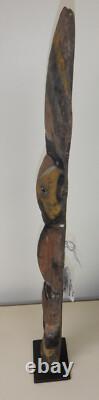 Kamgue Village, Wosera Area, Ancestor Figure Papua New Guinea. 18in. WithStand