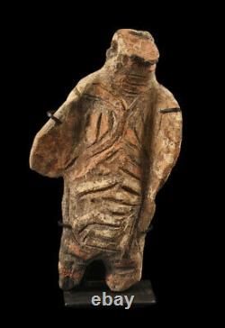 Kwoma ceramic figure, poterie, oceanic art, papua new guinea