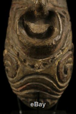 Kwoma clay figure, ceramic, oceanic tribal art, papua new guinea
