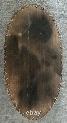 LARGE 29 Papua New Guinea Sepik River Spirit Ancestor Board Shield Mask READ