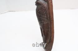 LOT 2 Papua New Guinea Massim Wood LIFE / DEATH Carving Figure Statue Totem pole