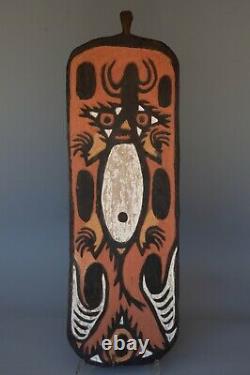 Large 36 Papua New Guinea Wooden Tribal Ethnic Spirit Board Mask Art