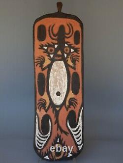 Large 36 Papua New Guinea Wooden Tribal Ethnic Spirit Board Mask Art