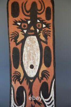 Large 36 Papua New Guinea Wooden Tribal Ethnic Spirit Board Mask Art