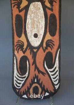 Large 36 Papua New Guinea Wooden Tribal Ethnic Spirit Board Mask Art