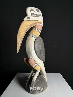 Large Ancestor Creation Myth Sabut Bird, Iatmul, PNG, Papua New Guinea, Oceanic