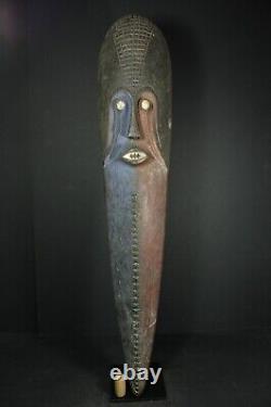 Large Classic Wooden Ceremonial MEI Mask IATMUL Sepik river Papua New Guinea