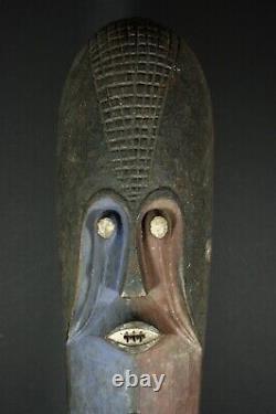 Large Classic Wooden Ceremonial MEI Mask IATMUL Sepik river Papua New Guinea