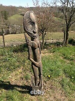 Large Female Sepik Spirit Figure From Papua New Guinea