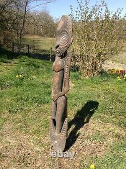 Large Female Sepik Spirit Figure From Papua New Guinea