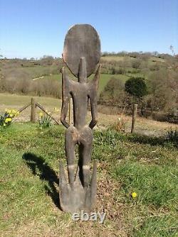 Large Female Sepik Spirit Figure From Papua New Guinea