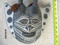 Large Genuine old Papua New Guinea Food Hook carved painted wood Tribal Art