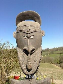 Large Sepik Spirit Figure From Papua New Guinea