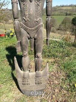 Large Sepik Spirit Figure From Papua New Guinea