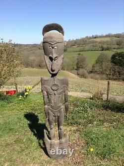 Large Sepik Spirit Figure From Papua New Guinea