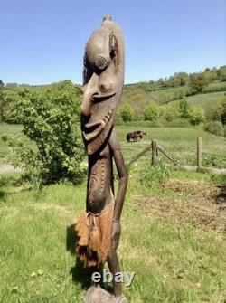 Large Spirit Figure From Papau New Guinea