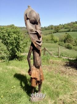 Large Spirit Figure From Papau New Guinea
